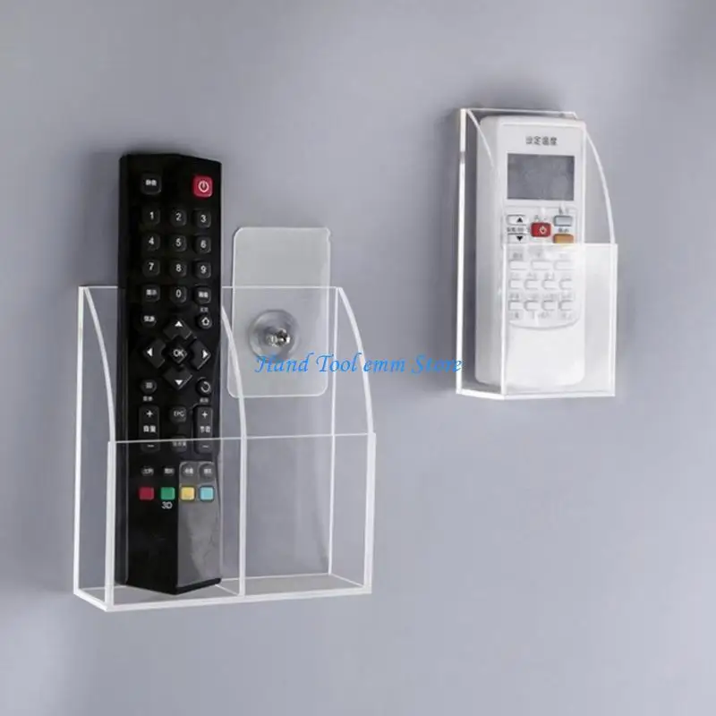 H37F Desk Box Remote Hold For Remote Controls Writing Utensils Ergonomic