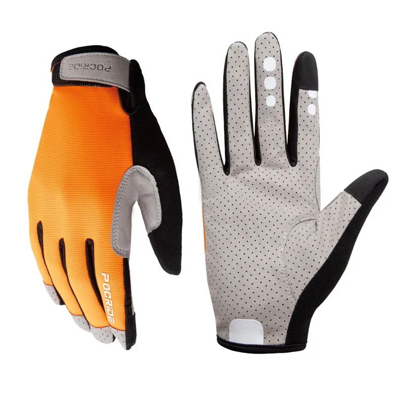 AliExpress NONE Touch Screen Motocross MX Gloves Motorcycle Full Finger Bike BMX MTB ATV Off Road Mountain Cycling Gloves