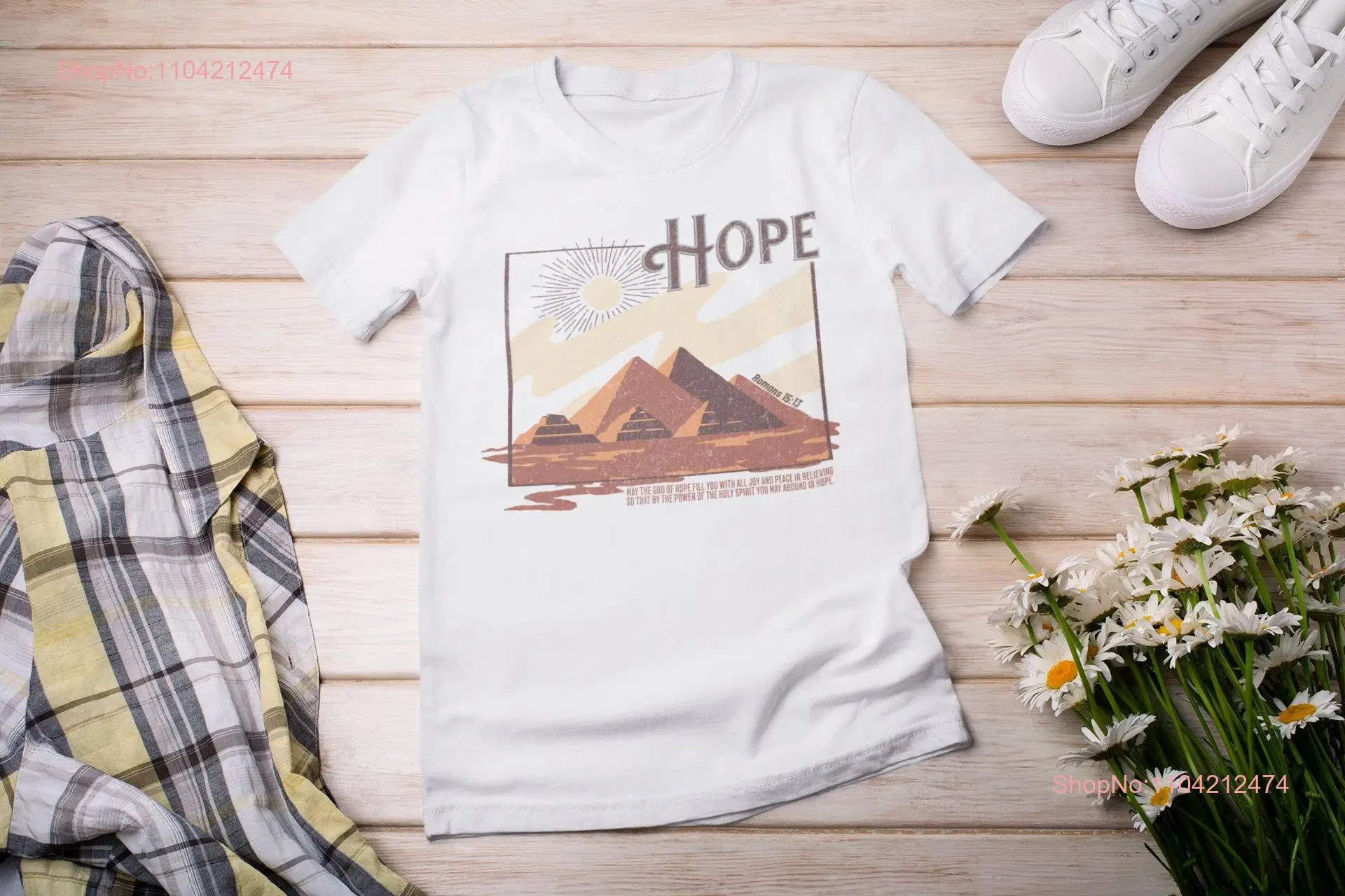 May You Abound in All Hope T Shirt Classical Conversations Cycle 1 Community 2024 Pyramids of Giza 7 Wonders Romans 15 13