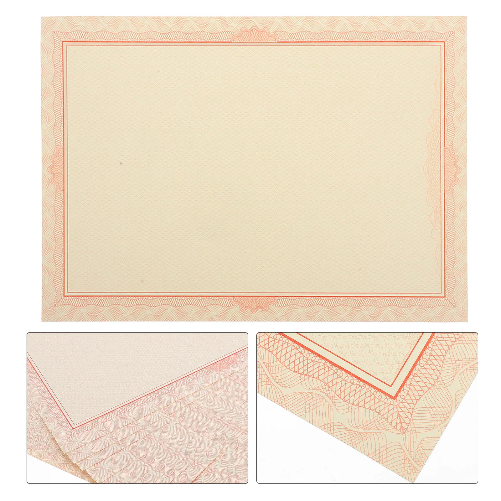 20 قطعة ورق شهادة A4 صفحات داخلية فارغة قابلة للطباعة جائزة دبلوم استئناف القرطاسية المدرسية ورق مستندات لاستخدام الطابعة #1