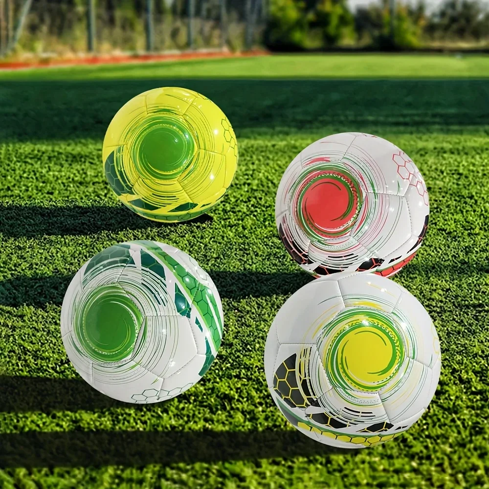 

1pc High-Quality Size 5 Soccer Ball for Indoor & Outdoor Training and Matches – Durable Machine-Stitched Design, Vibrant Mixed C