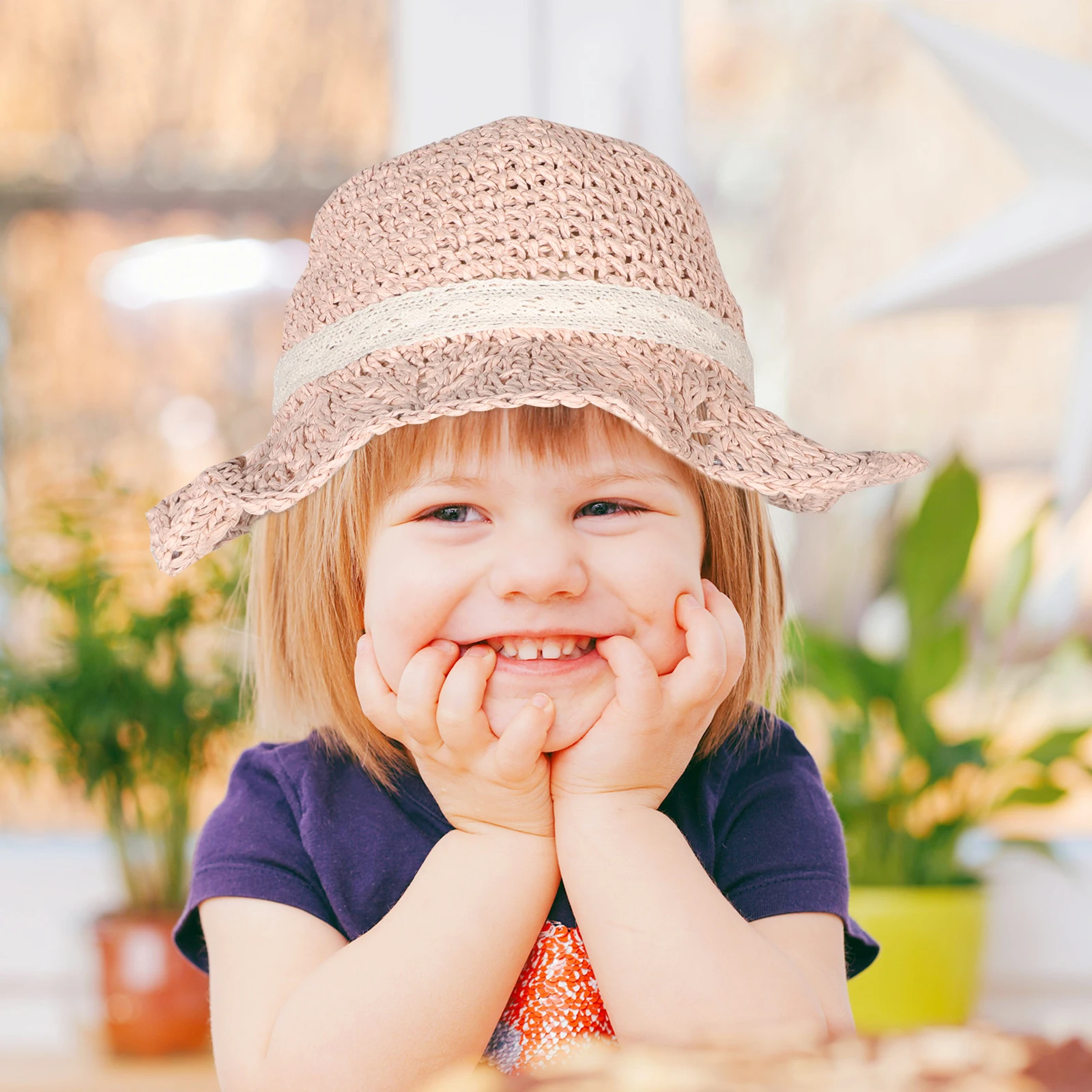 

Children's Sun Hat Kids Outdoor Infant Beach Fishing Summer Wide Brim Bucket Hats