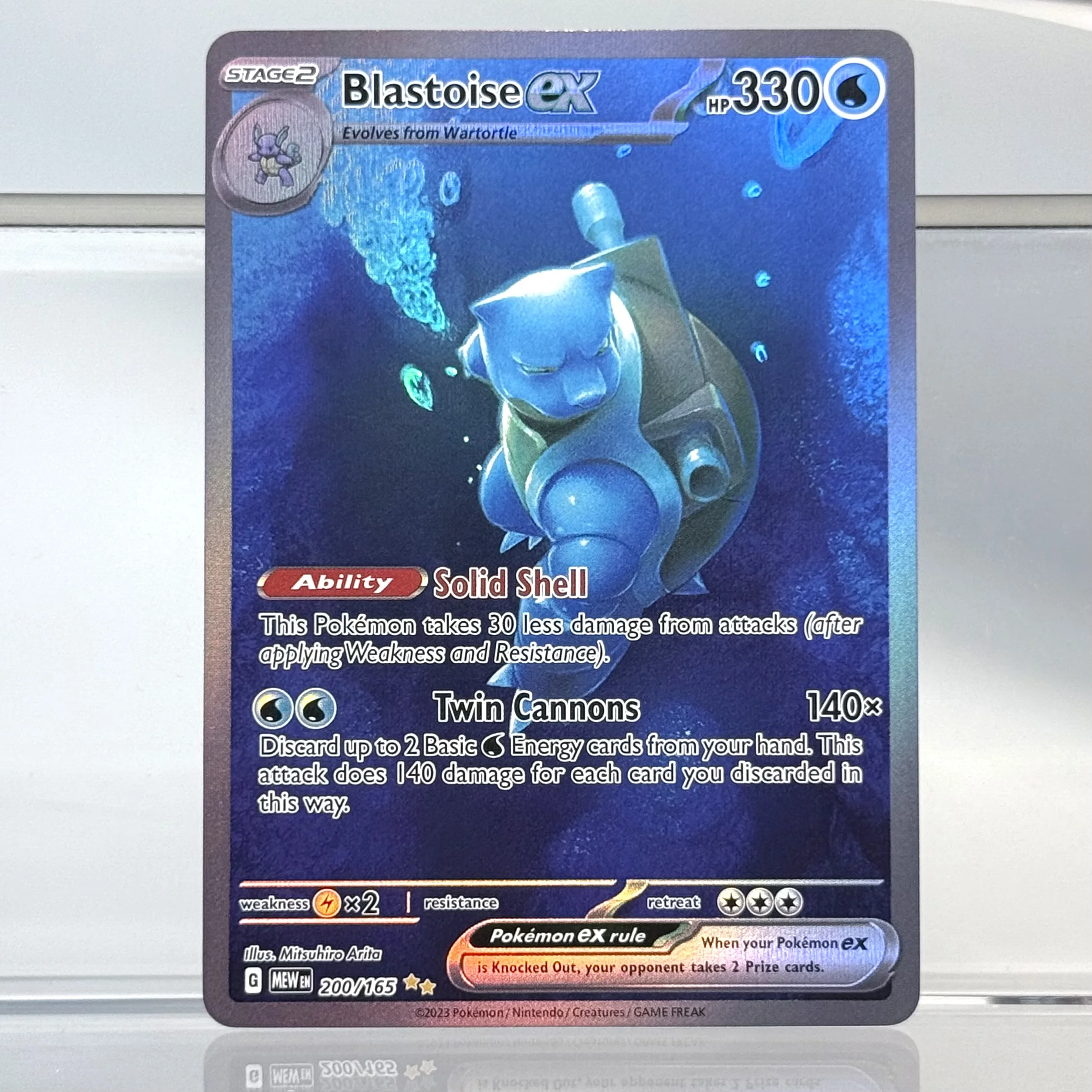 Holographic Game Trading Collection PTCG Proxy Cards Charmander (SV) Pikachu Flareon EX Einzelne PKM-Folienkarte Venusaur EX