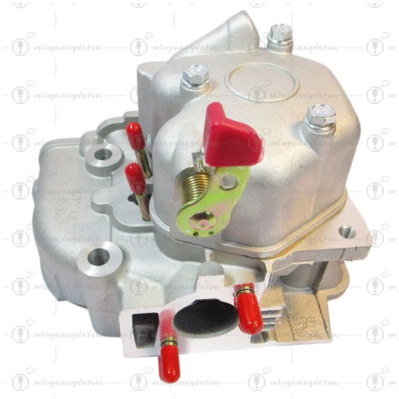 188F Single Cylinder Air-Cooled Cylinder Head Assembly, Includes Spring, Gasket, Screws and Valve Cylinder Head