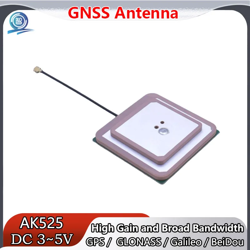 

GNSS high precision positioning active passive ceramic antenna L1 L2 dual frequency High Gain and Broad Bandwidth