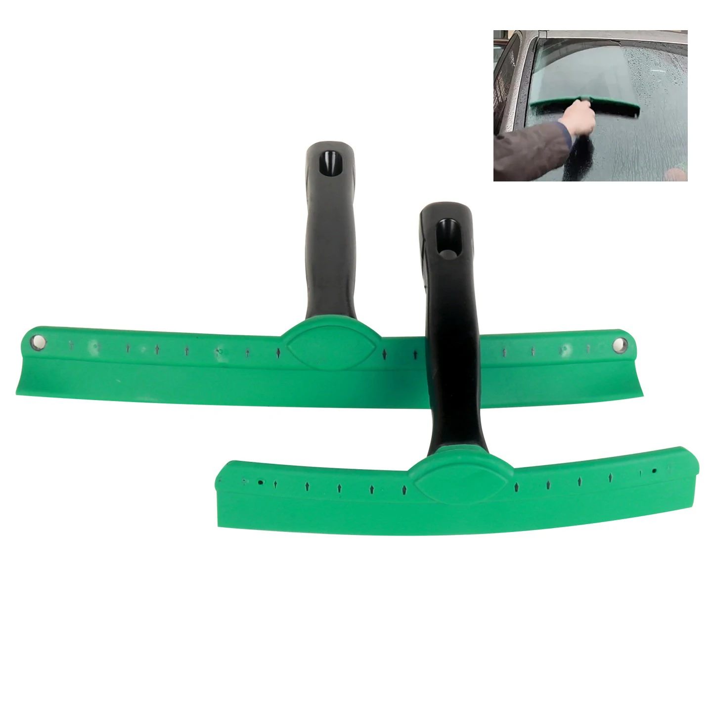 

Silicone Water Squeegee Car Cleaning Window Tinting Wrap Tool Windshield Glass Water Wiper PPF Scraper Soft T-Shape Shovel