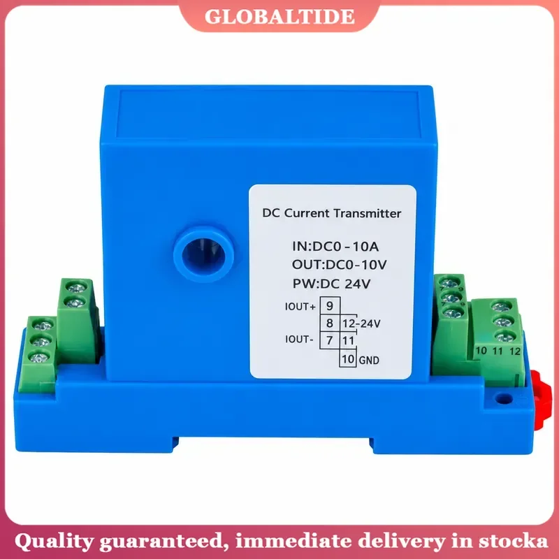 Hall Current Sensor AC DC 0-150A Transducer 4-20mA 0-10V Output Hall Effect Current Transmitter Module
