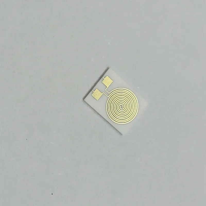 100um Interdigitated Gold Electrode 5x6.5 Capacitance Array Ceramic Circuit Biological Gas Humidity Sensor Chip