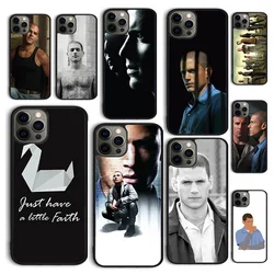 Autumu Prison Break Phone Case Cover for iPhone 17 Air 16 16e 15 12 11 13 14 Pro Max Apple Plus Coque