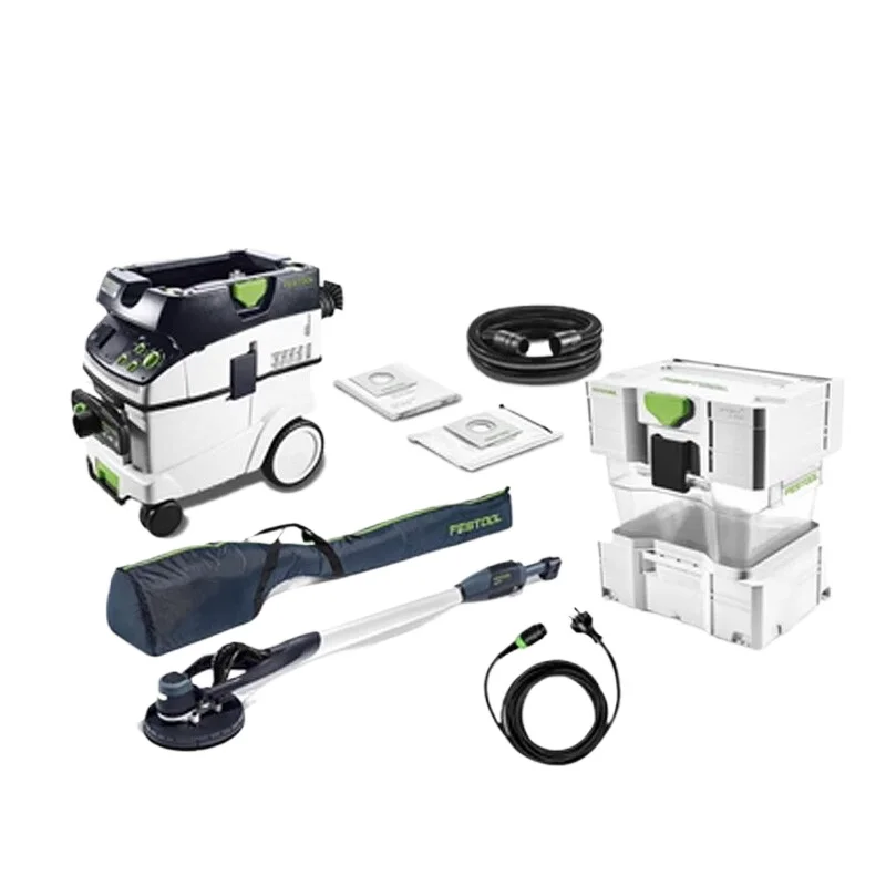 Dry mill wall dust-free grinding set