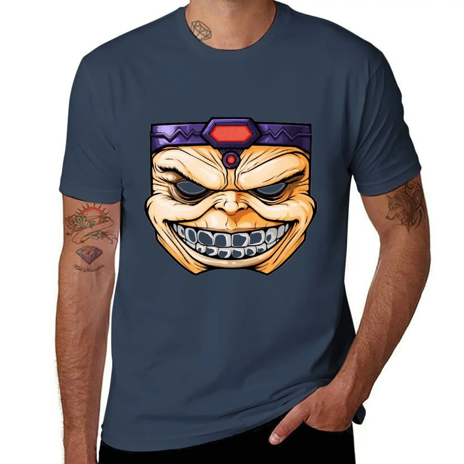 Футболка Modok, футболка с аниме, хлопковая футболка, комплект футболок Футболка Modok, футболка с аниме, хлопковая футболка, комплект футболок