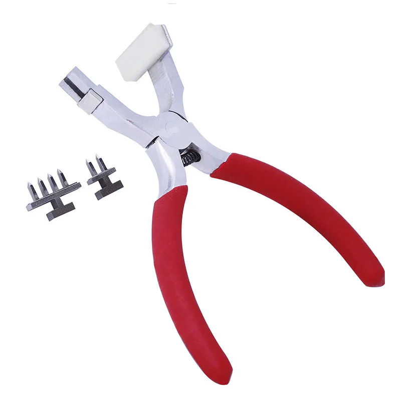 كماشة يدوية جلدية 4 مم خياطة ثقب لكمة نسخة مطورة فرنسا قطع إزميل اليدوية الصلب والجلود البلاستيكية