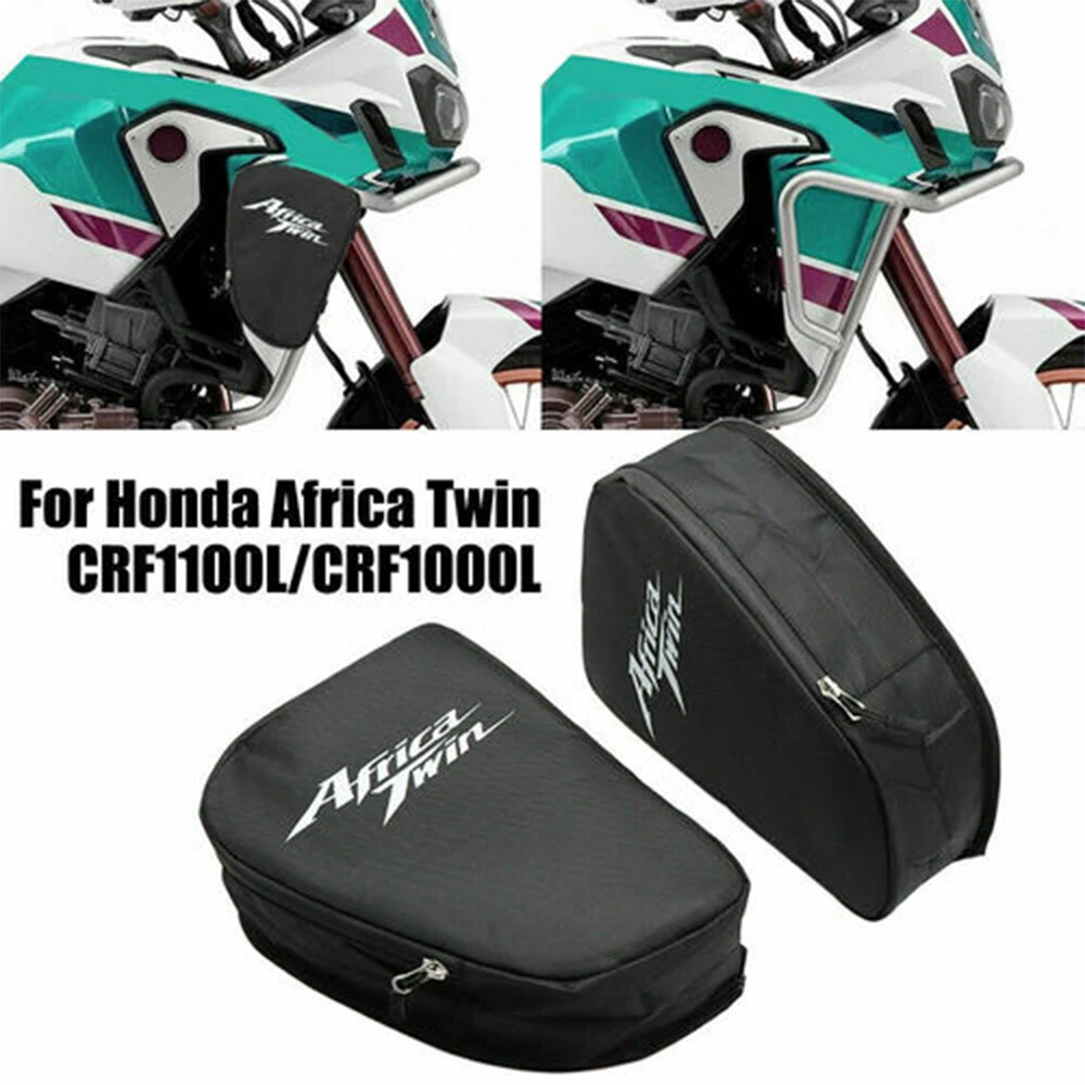 For Honda Africa Twin CRF1000L Adventure Sports Tool Placement Travel Bag Motorcycle Frame Crash Bar Bags