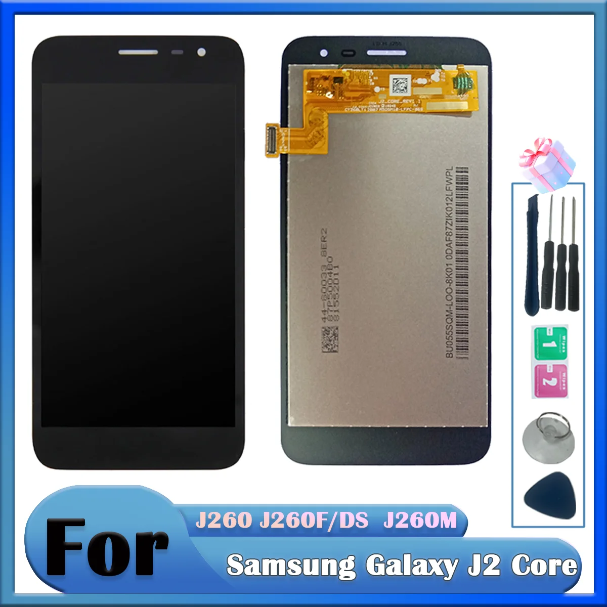 TFT J2 Core J260 LCD Screen For Samsung Galaxy J2 Core J260M J260G J260A LCD Display J260Y J260 Screen Touch Replacement Part