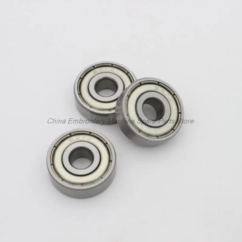 1pcs 627 Bearing Outer Diameter 22mm Inner Diameter 7mm Height 7mm Frame Bearing 627Z for Tajima Barudan Swf Feiya Zsk Domestic