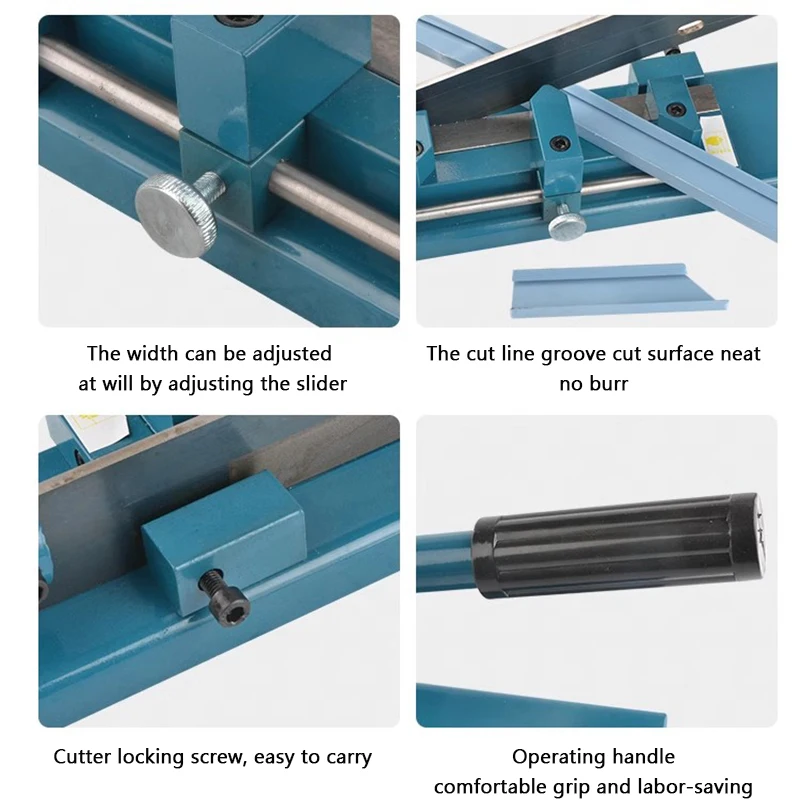 DC35 Rail Cutter Track Cutting Machine Air Opening Card Track Cutting Machine Quick Guide Cutter DC-35 DC-01