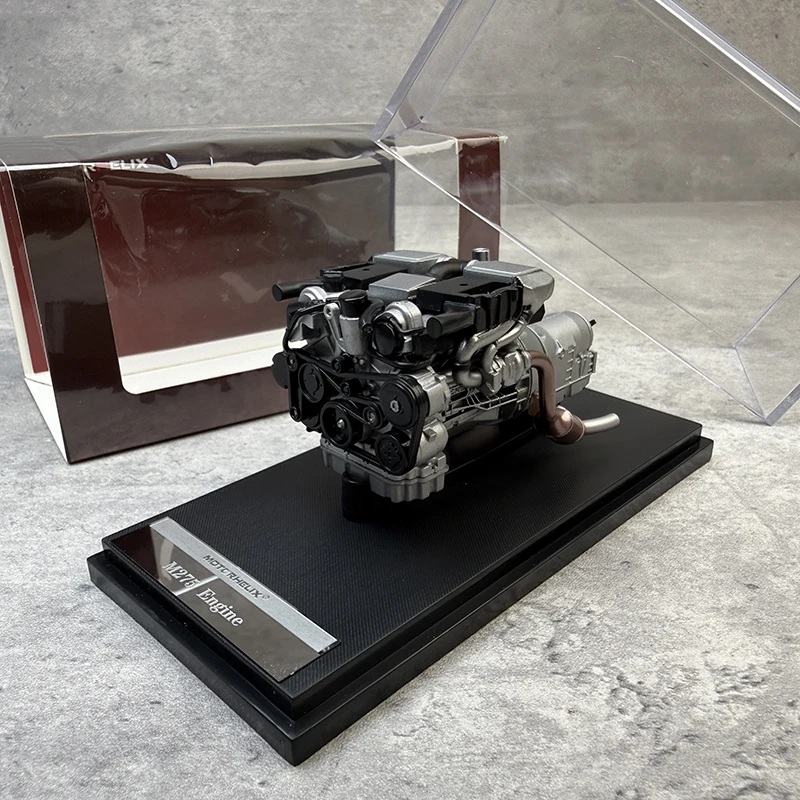 Motorhelix 1/18 modelo de motor independiente de R34 R35 W221 FD2 y FL5 modelo de motor terminado modelos de exhibición de escritorio juguete para regalo de niño