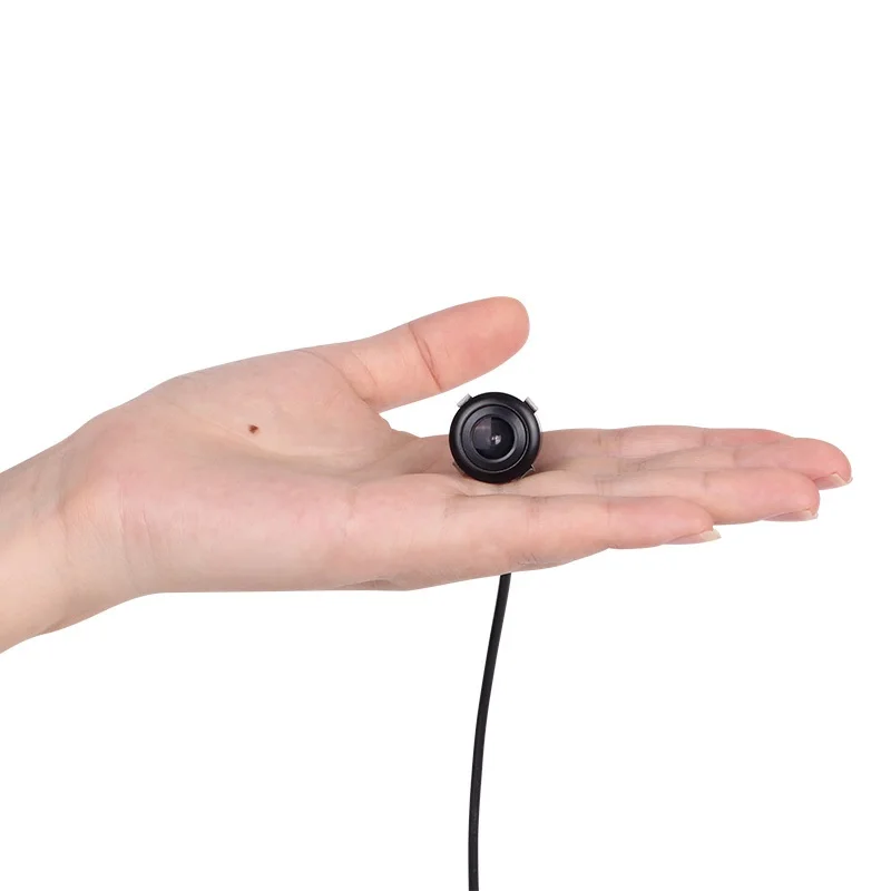 2PCS 18.5mm Drill Hole Analog Rear View Security Blind Spot Detection Small Car Back Up Camera