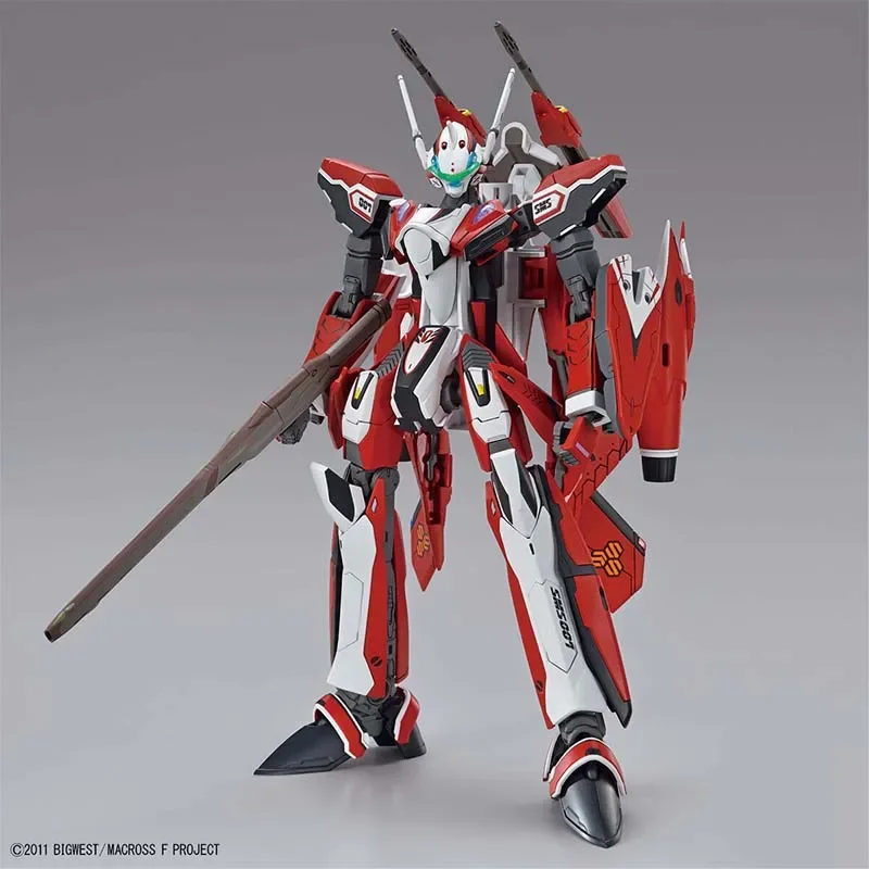 Bandai Macross F Anime Figures HG 1/100 YF-29 Durandal Valkyrie Action Figure Alto Sadtdme Collection Model  Children Toys