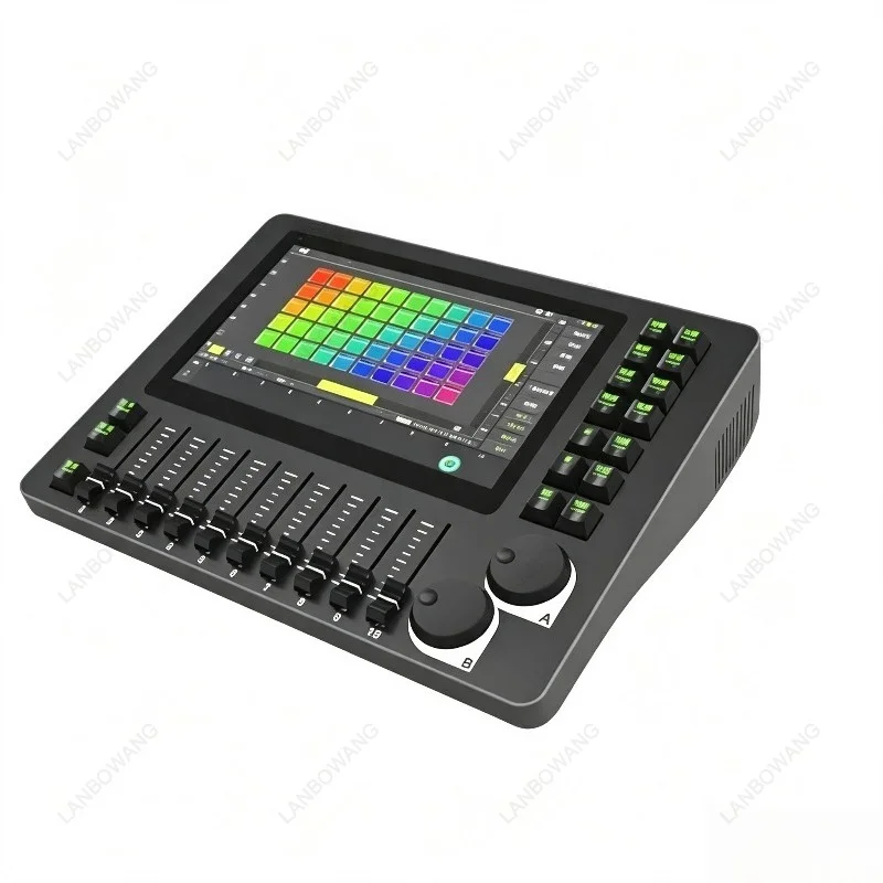 Dual Screen Touch Pro Lighting Controller For Nano Stage Console Minis VX MX Professional Stage Lighting Control Accessory
