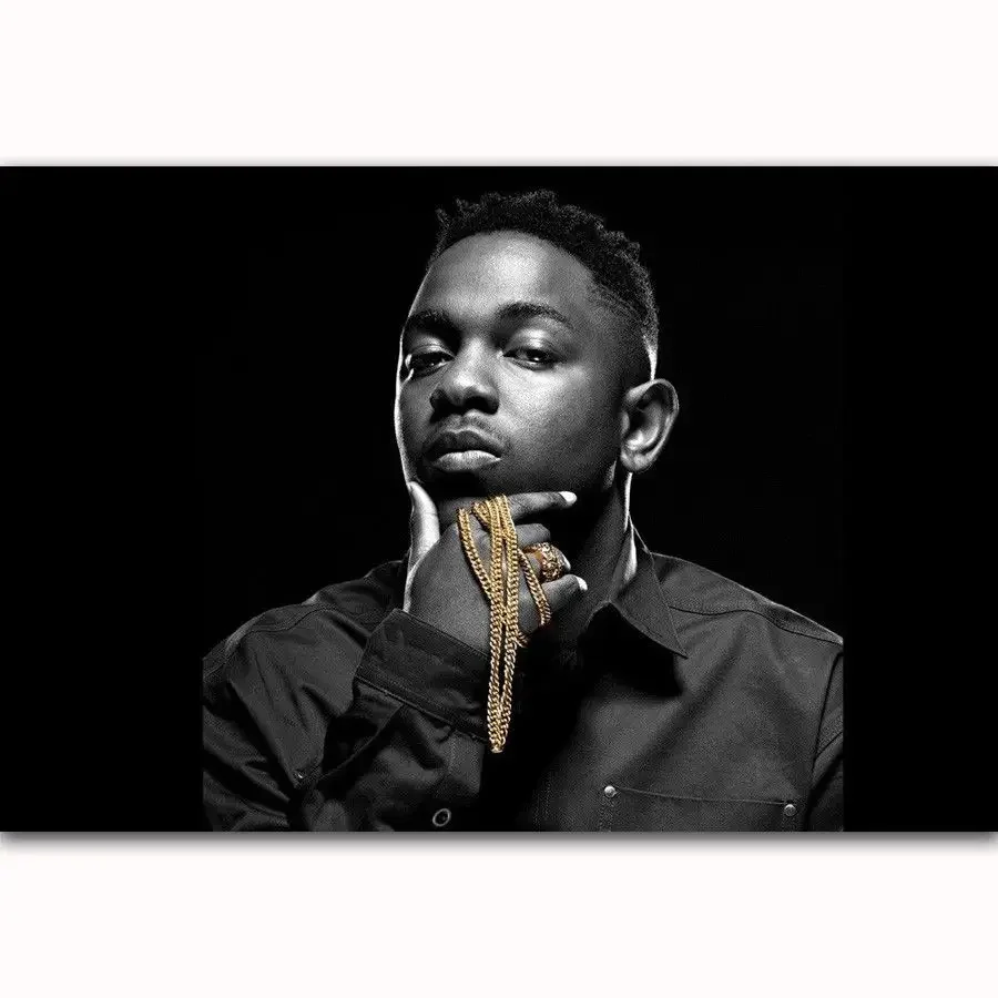 Hot New Kendrick Lamar Rap singer Star 2-Silk Art Poster Wall Sticker Decoration Gift