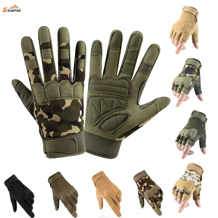 

Tactical Gloves for Men,Touchscreen Motorcycle for Outdoor Sports Cycling Airsoft Paintball Hunting Hiking Camping Climbing