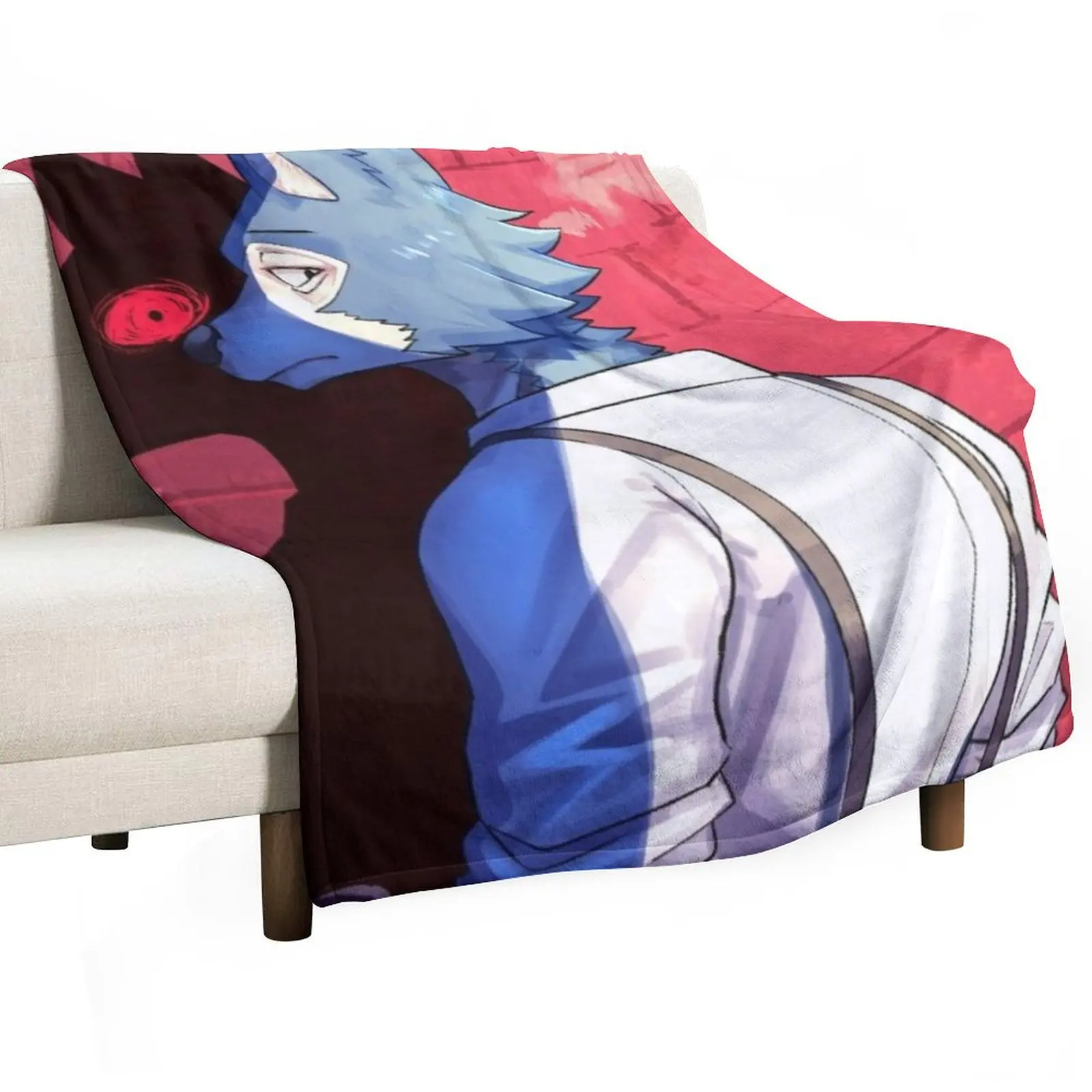 

Legoshi beastars Throw Blanket Quilt Loose Vintage Thin Blankets