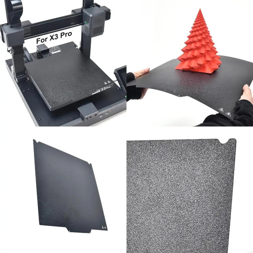 

4x7e Двойная боковая гибкая пластина PEI Plate Plate Plate для X3PRO X4PRO -печать и простой отряд печати