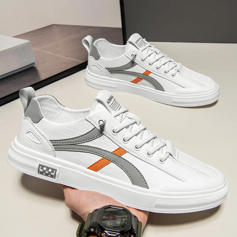 

Кроссовки мужские с низким верхом, повседневные дышащие легкие Нескользящие, удобная прогулочная обувь, для любой погоды