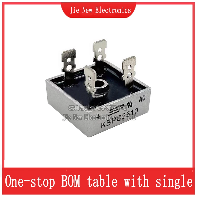 5PCS KBPC1510 KBPC2510 KBPC3510 KBPC5010 10-50A 1000V  Rectifier Bridge Rectifiers DIP-4