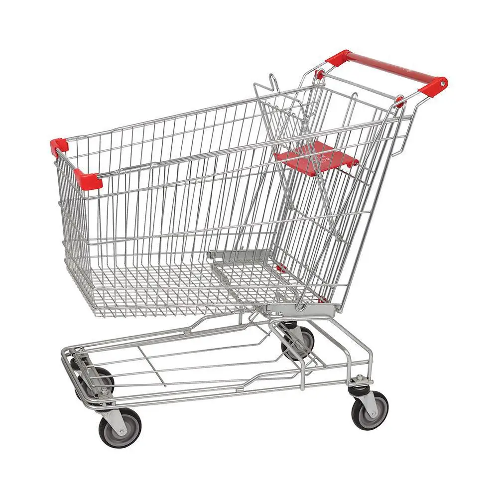 Supermarket shopping cart shopping mall trolley warehouse truck convenience store basket large children can sit trolley