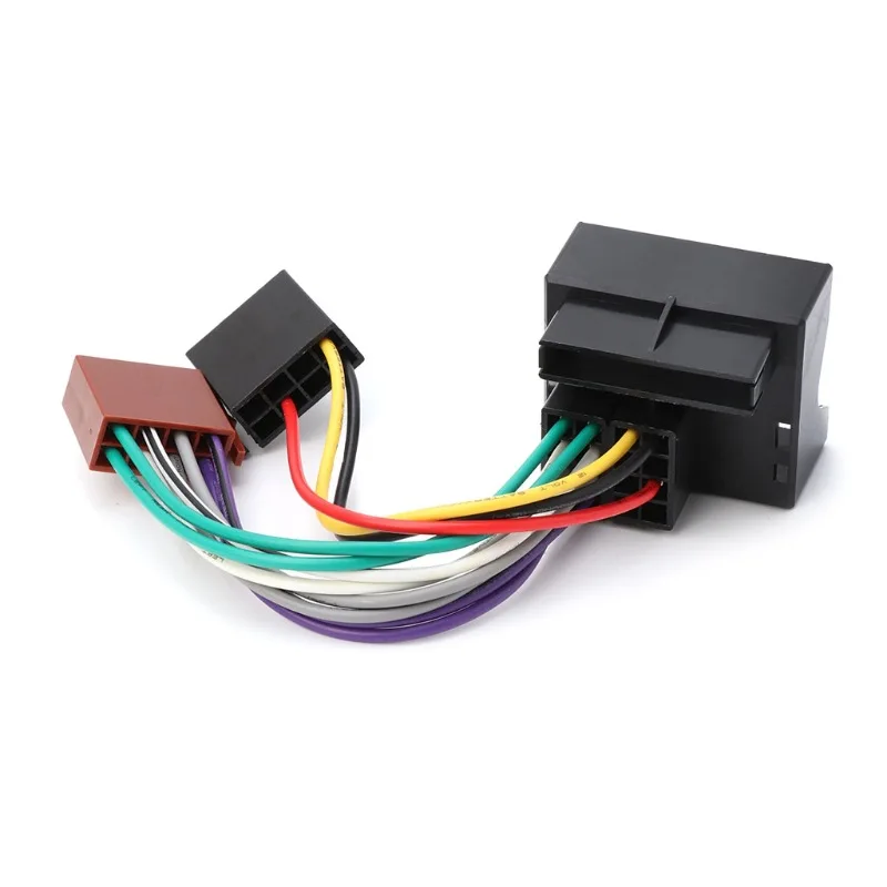 For Peugeot 207 307 307CC 407 Car Radio ISO Adapter Switch Cable For Citroen C2 C3 C4 C6 Radio Antenna Wire Adapter