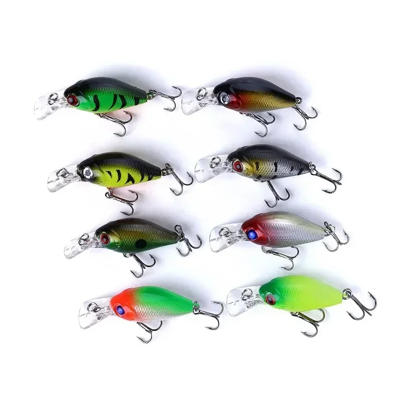 Sea fishing Luya Rock fat Bait bionic bait Plastic hard bait 8 colors Best fishing equipment Fishing helper