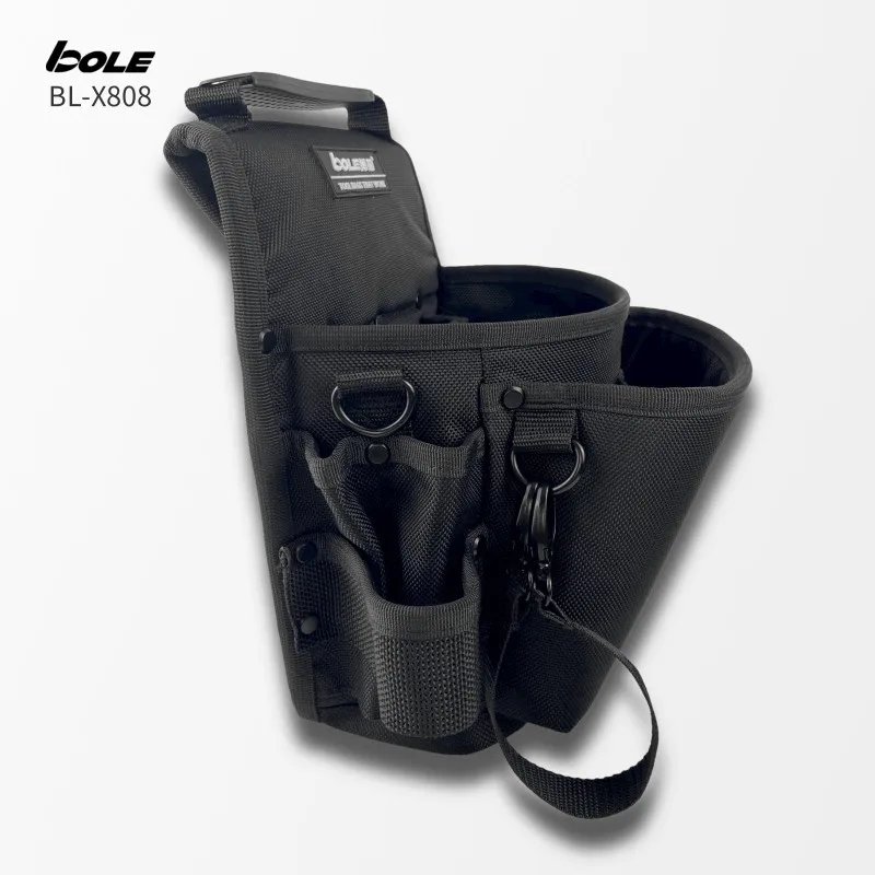 BOLE Ballistic Nylon material High-End Tool Bag Reinforced With High-Quality Single Shoulder Crossbody Waist bag Multifunctional