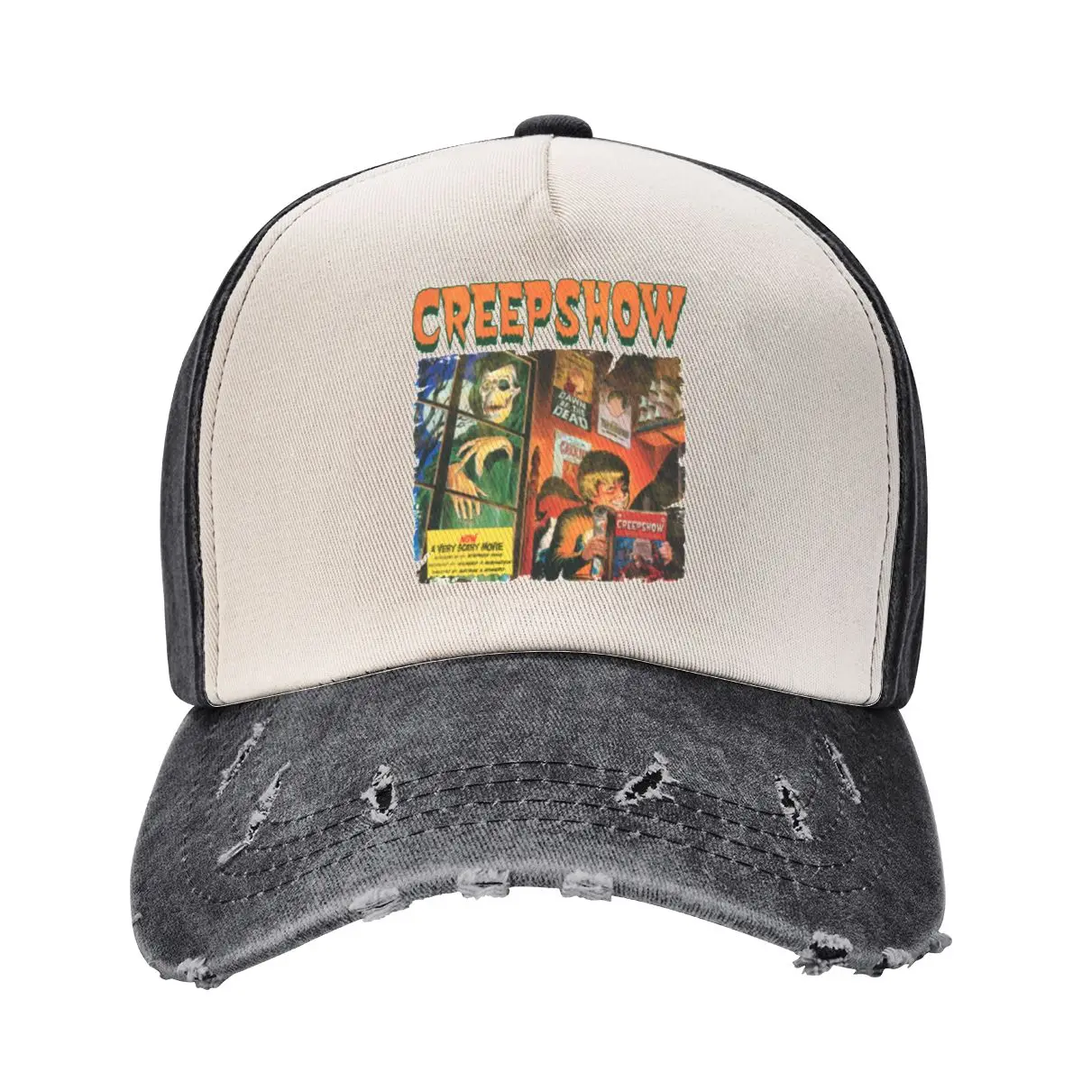 

Бейсбольная кепка CREEPSHOW A VERY SCARY MOVIE, пляжная шляпа, кепка на заказ, шляпа-дерби, шляпа Wild Ball, женская пляжная аутлет 2025 года, мужская