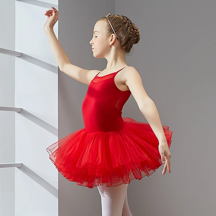 Ballet Dance For girls Dance Wear Tutus Dress Clothes For Kids Women Leotard Sling Ice Skating Dress Dancewear