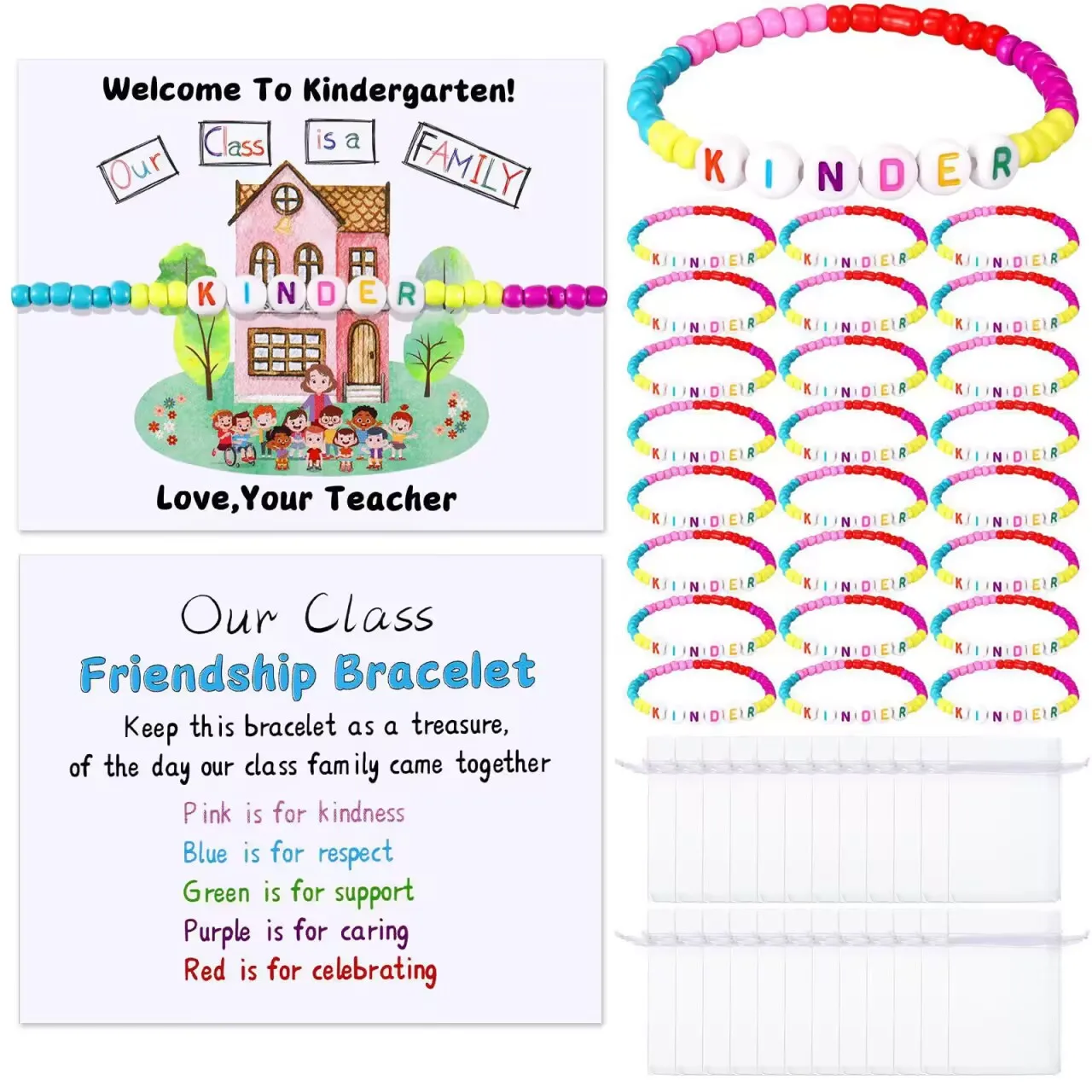 25 sets of back to school gift sets, including 