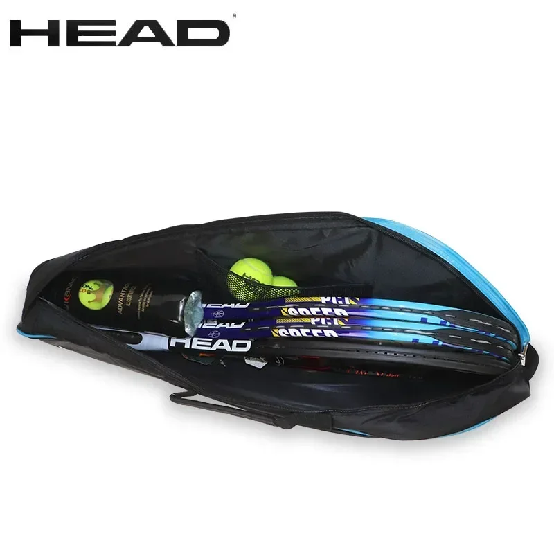HEAD Tennis Racket Bag 3 Pack Training Sport Competition Shoulder Hand Bag Squash Badminton Raquete De Padel Bag
