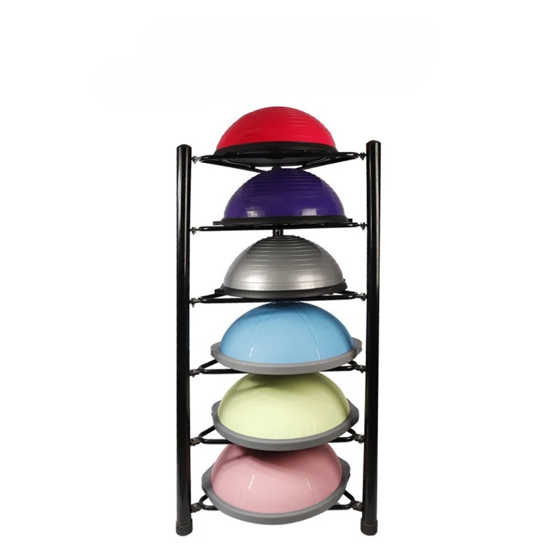 Gym put wave speed ball rack, multi-layer balance big medicine ball storage rack