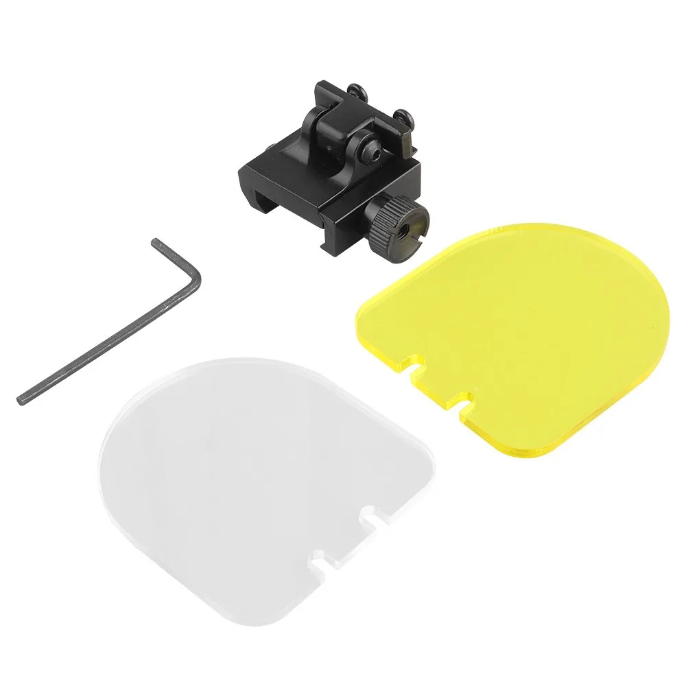 Tactically Foldable 20mm Goggles Protector Rifle Sight Scope Protector Lens Paintball Hunting Airgun Eye Protection Accessory image 4