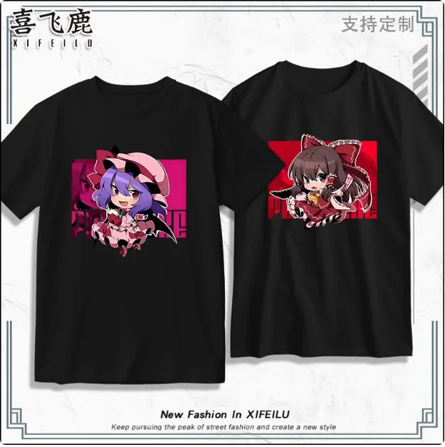 レミリア-ゆったりとした半袖Tシャツ,コスプレ衣装,カジュアル,学生,夏