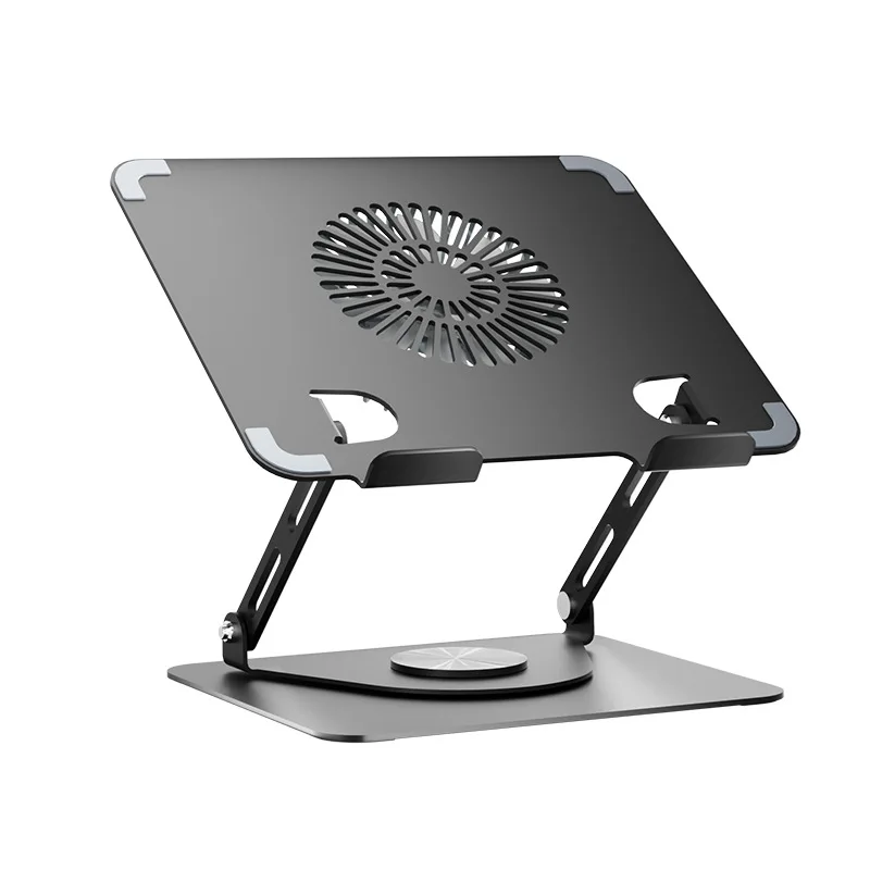 

Laptop Stand Rotatable Desktop with Magnetic Fan Game Laptop Elevated Stand