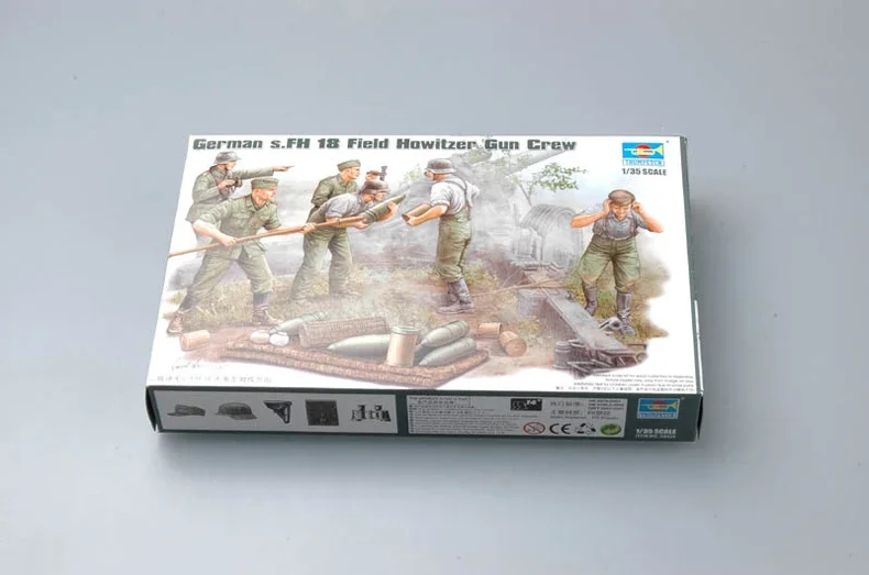 

Trumpeter 00425 1/35 Немецкий с.FH 18 Field Gun Crew