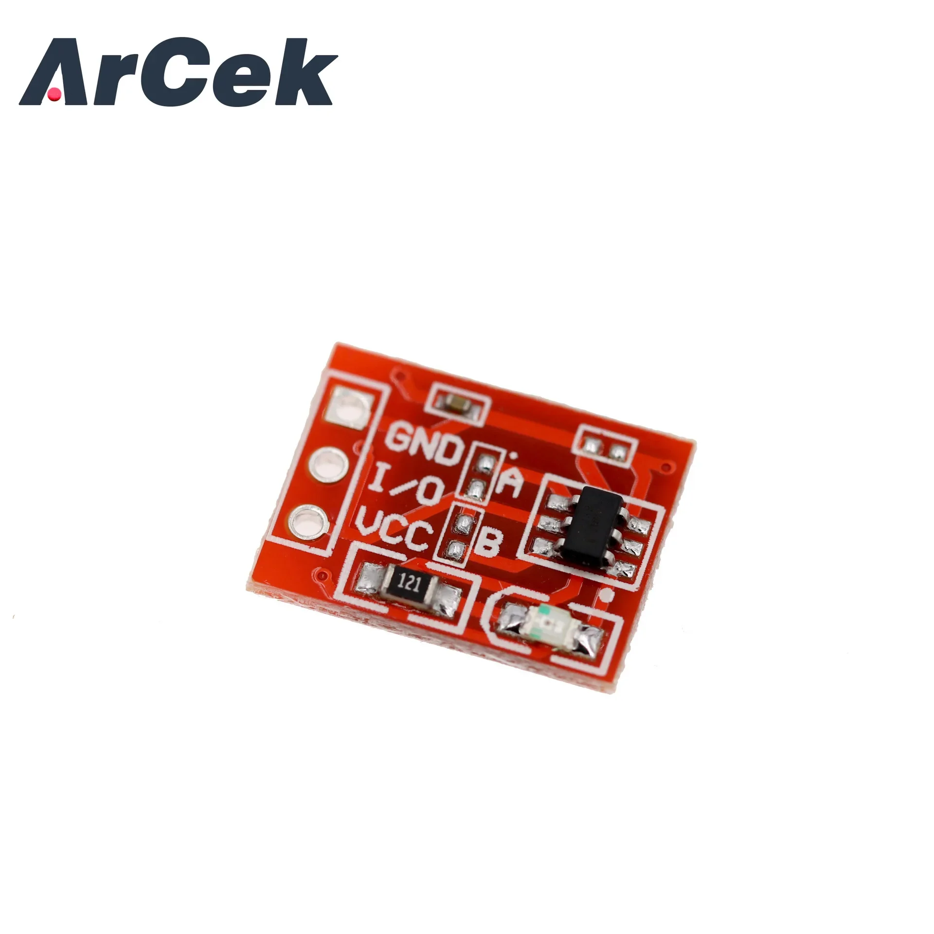 5PCS TTP223 Touch Key Switch Module Touching Button Self-Locking/No-Locking Capacitive Switches Single Channel Reconstruction