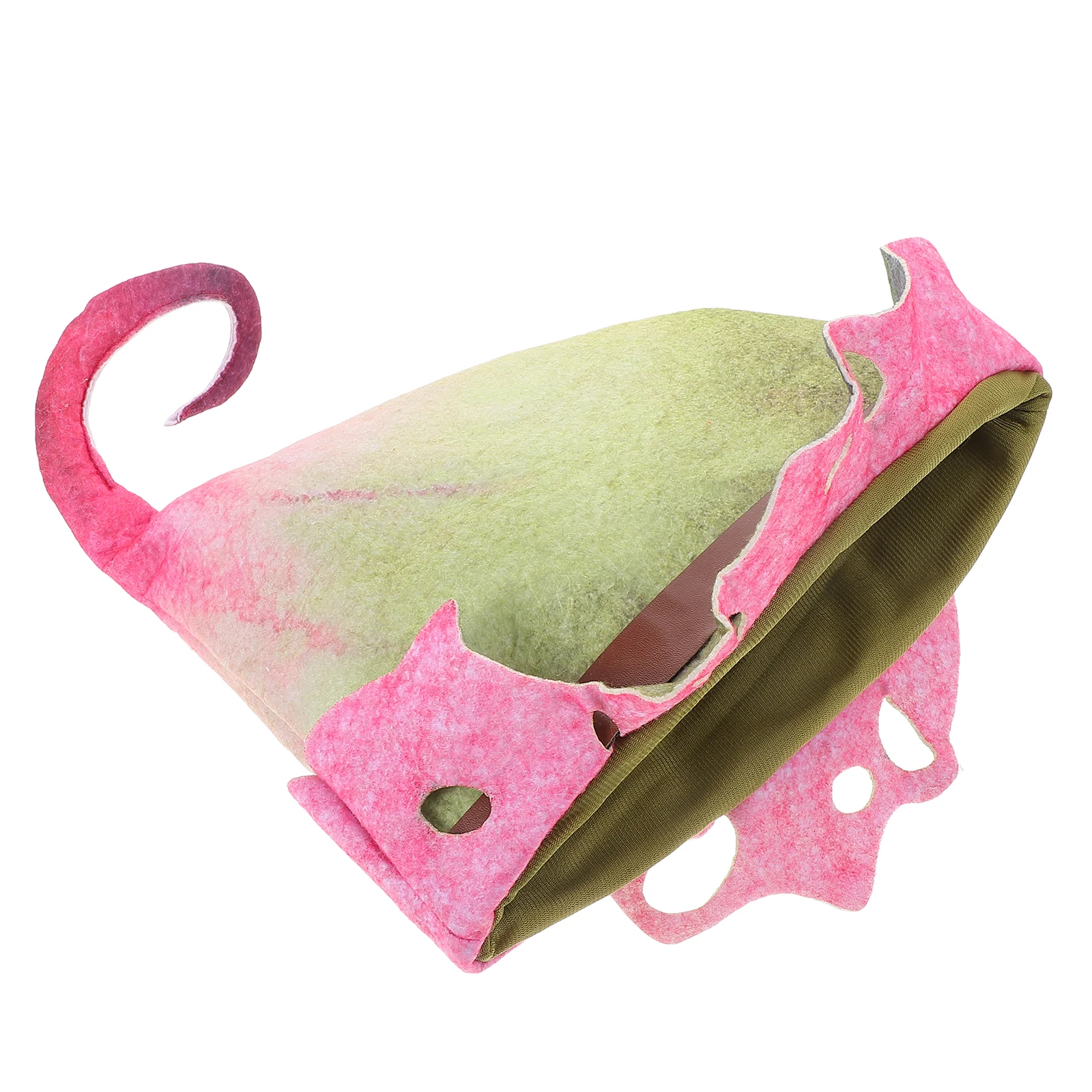 

Longevity Hat Birthday Costume Hats Peach Shape Headwear Funny Fruit Cap Accessories for Adults Wear