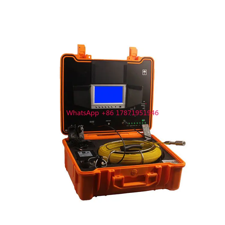 High Quality Witson25mm Built-In Dvr  20m Cable Sewage Pipe Chimney Inspection