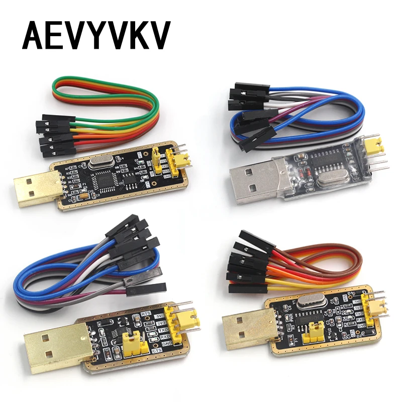 Módulo CH340 en lugar de PL2303, CH340G, CH340E, RS232, USB a TTL, módulo UART, 3,3 V, 5V, USB a Serial para Arduino