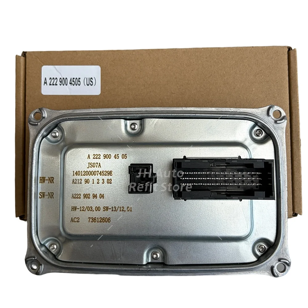 A2229004505 Full LED Headlight Control Module Unit For 15-18 Mercedes W222 S-Class S63 S500 W205 C-Class C200 C300 2229004505