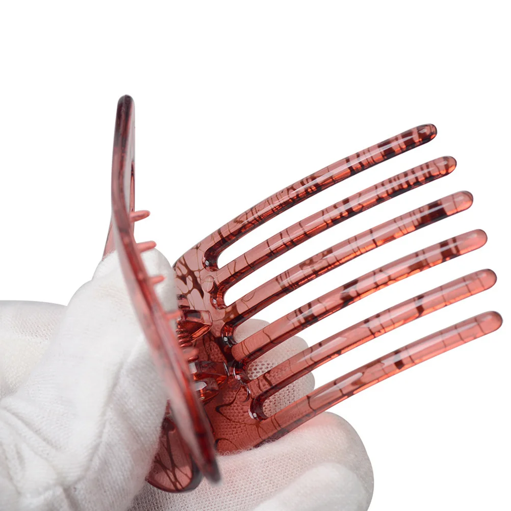 

3Pcs Heart Shape Hair Clips Resin Fashionable Hair Barrettes Elegant Women Hairpins for Daily Party School Use