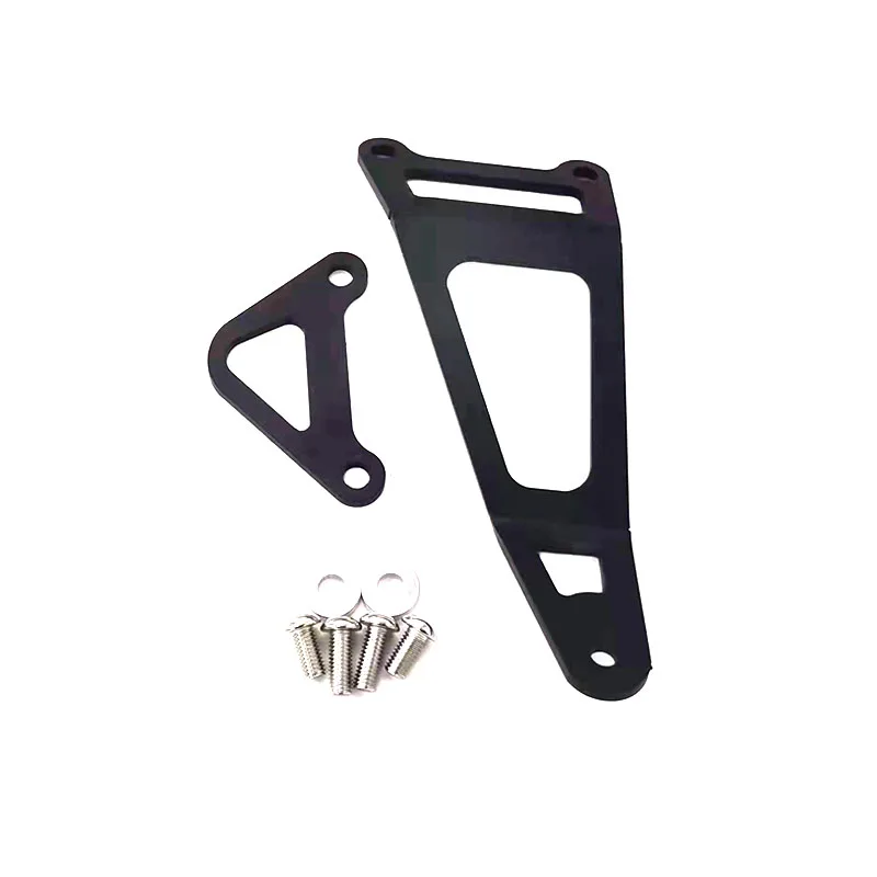 Rear Foot Pegs Exhaust Reinforcement Bracket Modified Accessories for Yamaha MT-03 MT-25 YZF R25 R3 Motorcycle view 6